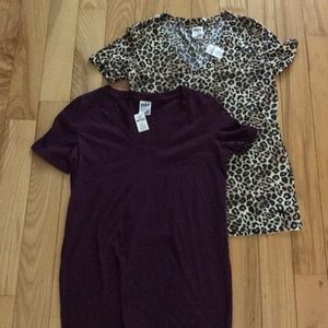 Two Victoria’s Secret tees